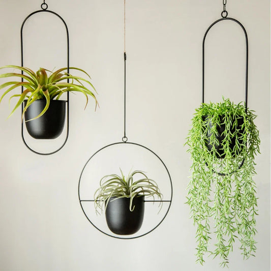 Metal Hanging Flower Pot