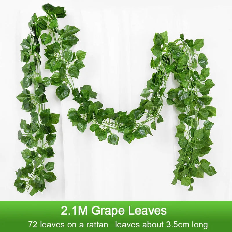 Artificial Vine Leaf Plant