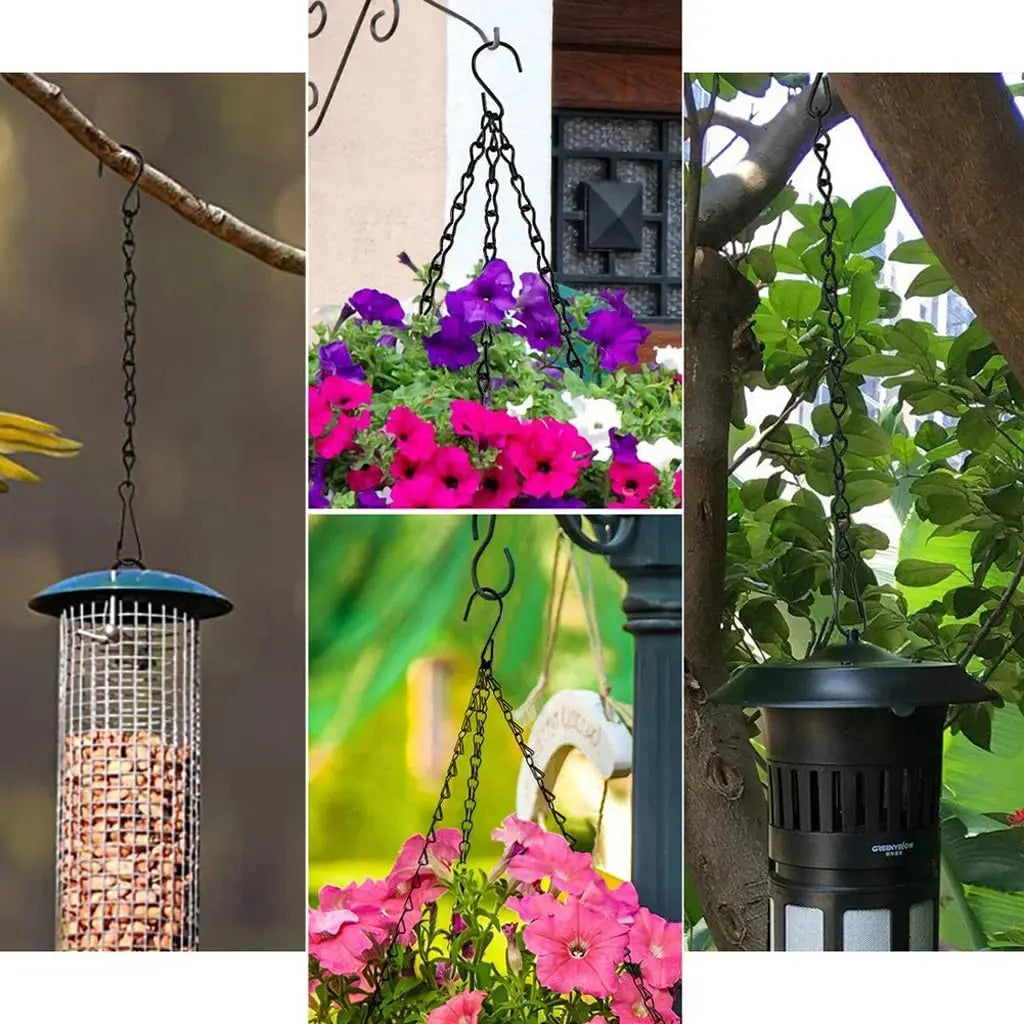 Rattan Hanging Basket Flower Pot